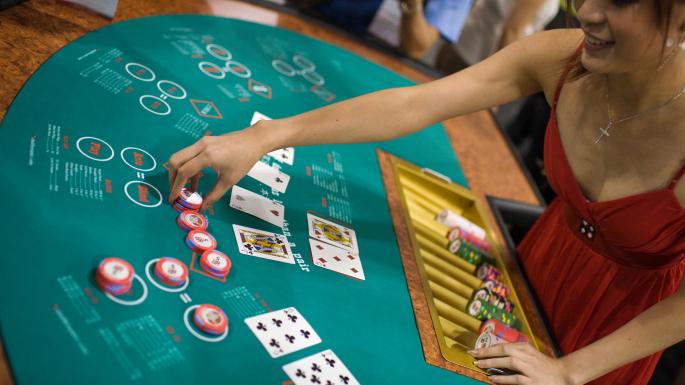 Salle de vegas plus 10 € jeu Pourboire